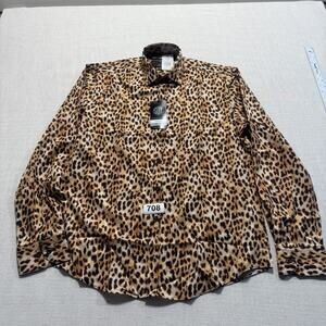 Society Of Thread Shirt Men Sz M Brown Brand New